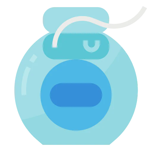 Dental floss Ikona