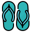 Flip flops icon 64x64