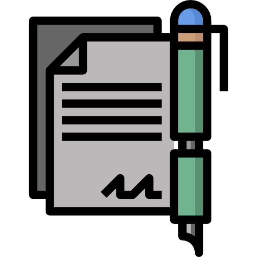 Contract icon