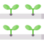 Hydroponic gardening icon 64x64