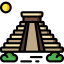 Mayan pyramid icon 64x64