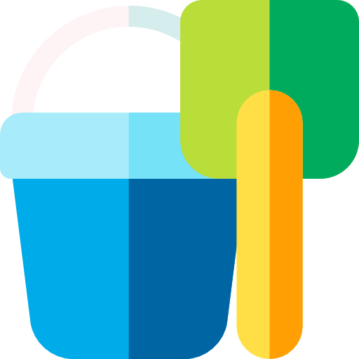 Sand bucket icon