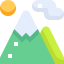 Mountains icon 64x64