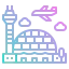 Airport tower icon 64x64