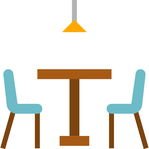 Dinner table icon
