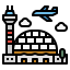 Airport tower icon 64x64