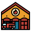 Fire station Symbol 64x64