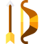 Bow and arrow icon 64x64