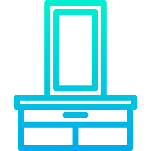 Dressing table icon