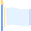White flag icon 64x64