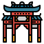 Chinese temple icon 64x64