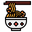 Noodle bowl icon 64x64