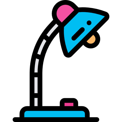 Desk lamp icon