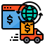Delivery truck icon 64x64