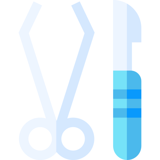 Surgery tools icon