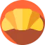 Croissant icon 64x64