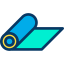 Yoga mat icon 64x64