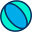 Medicine ball icon 64x64