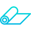 Yoga mat icon 64x64