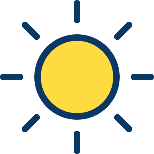 Sun icon