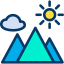 Mountain アイコン 64x64