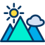 Mountain アイコン 64x64