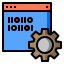 Web coding アイコン 64x64