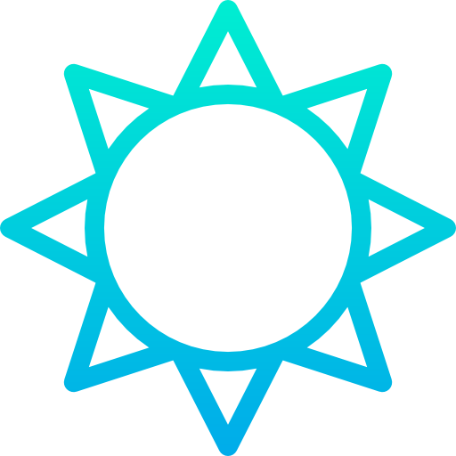Sun icon