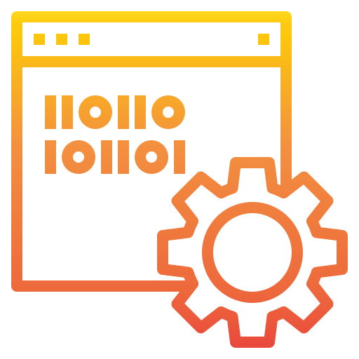 Web coding ícono