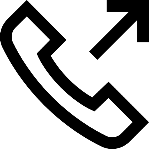 Outgoing call icon