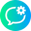 Bubble chat ícono 64x64