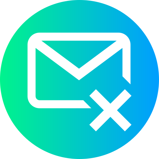 Delete message icon