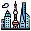 Oriental pearl tower icon 64x64