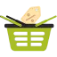 Shopping basket icon 64x64