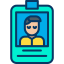 Id card icon 64x64