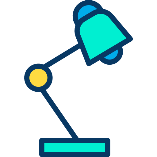 Table lamp icon