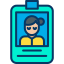Id card icon 64x64