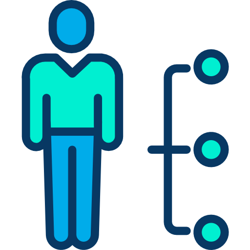 Hierarchical structure icon