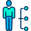 Hierarchical structure icon 64x64