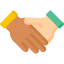 Shake hands icon 64x64
