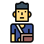Broken arm icon 64x64