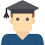 Graduate icon 64x64