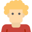 Curly hair icon 64x64