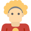 Curly hair icon 64x64