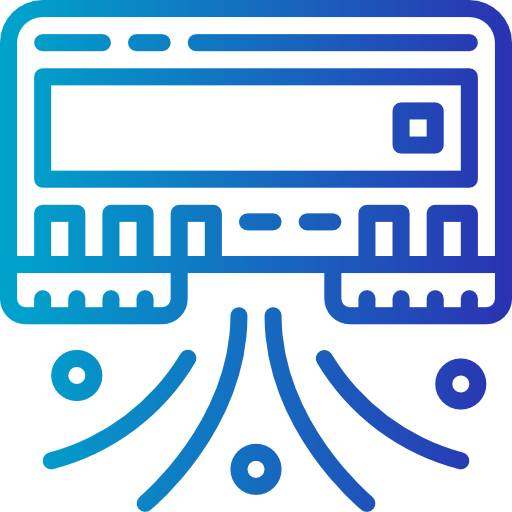 Robot vacuum icon