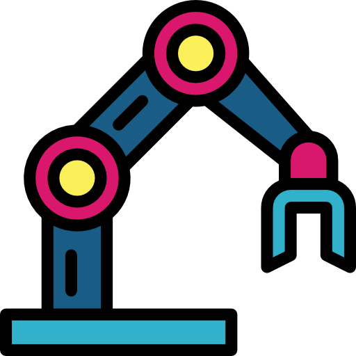 Robotic arm icon