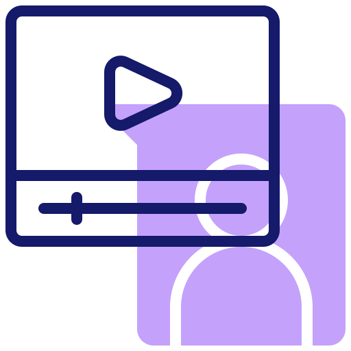 Video tutorials icon