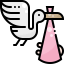 Bird stork іконка 64x64