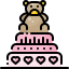 Birthday cake icon 64x64