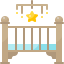 Baby bed іконка 64x64